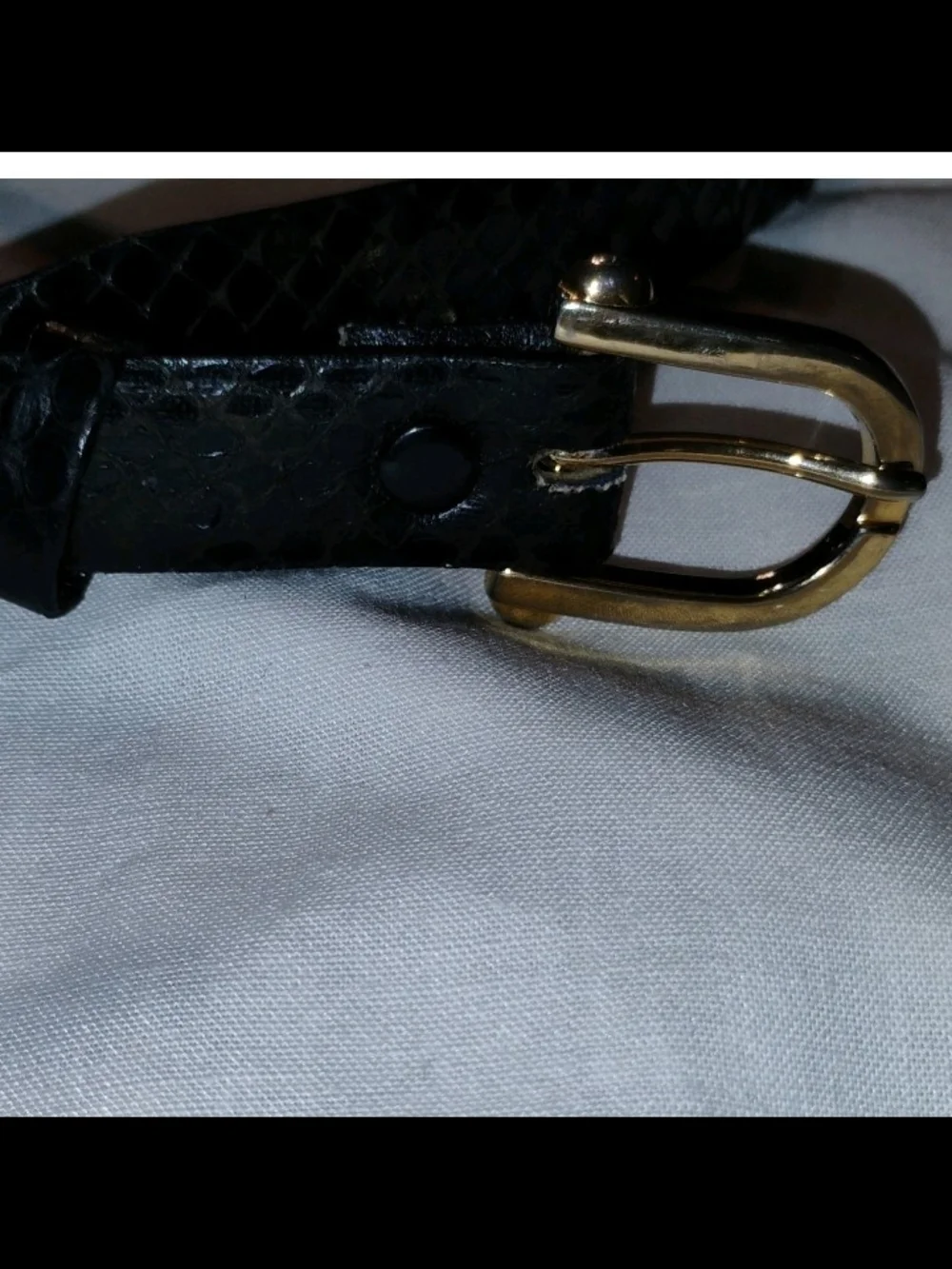 Men's Black Croc-Embossed Leather Belt Bag